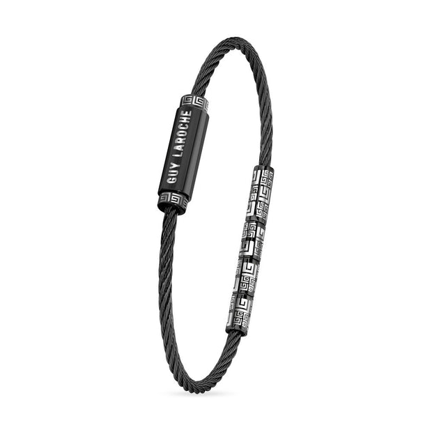 Men Marcel Black Bracelet
