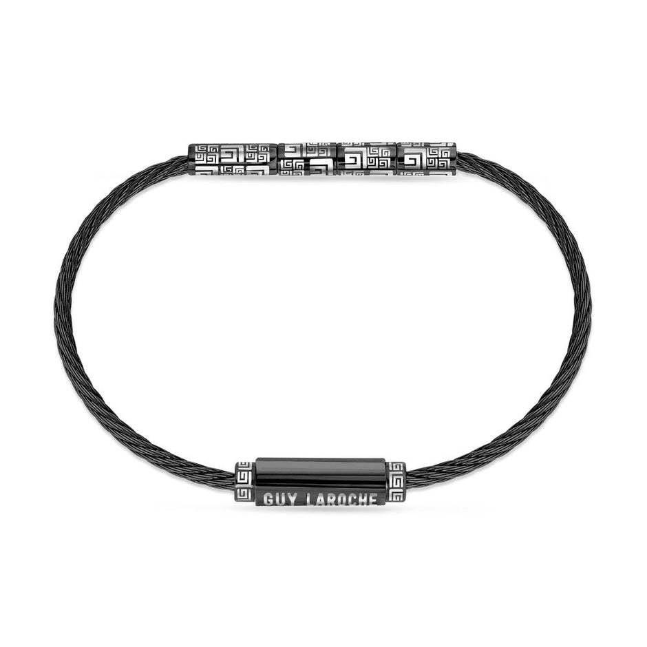 Men Marcel Black Bracelet