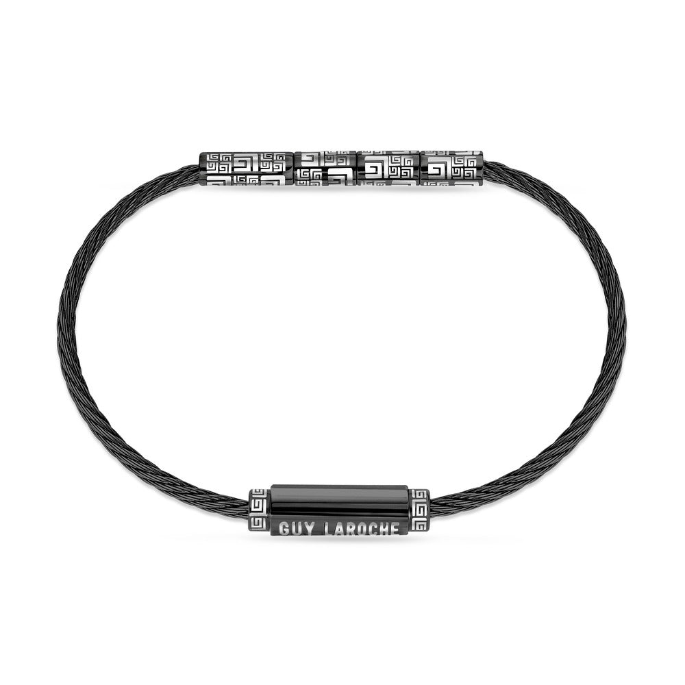 Men Marcel Black Bracelet