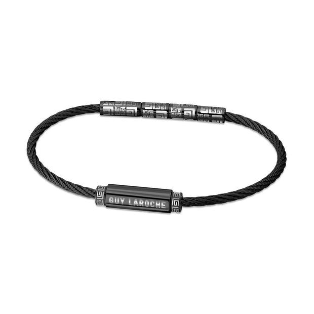 Men Marcel Black Bracelet