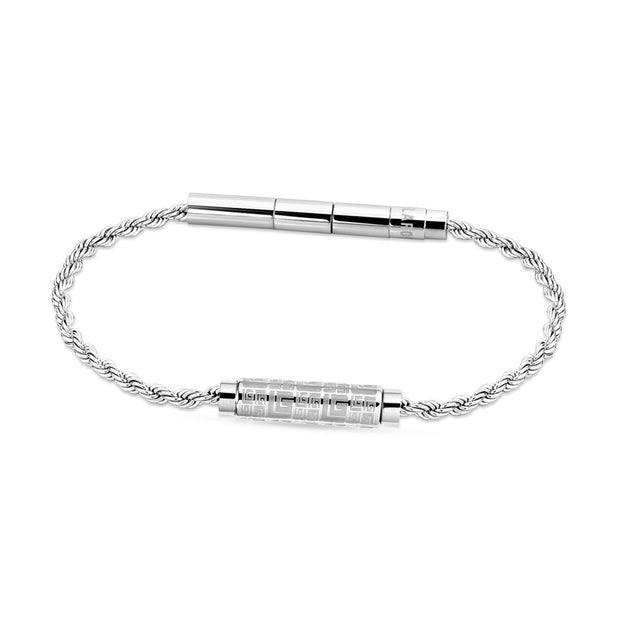 Men Pierre Silver Bracelet