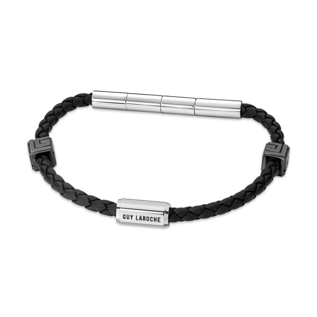 Men Basile Black Bracelet