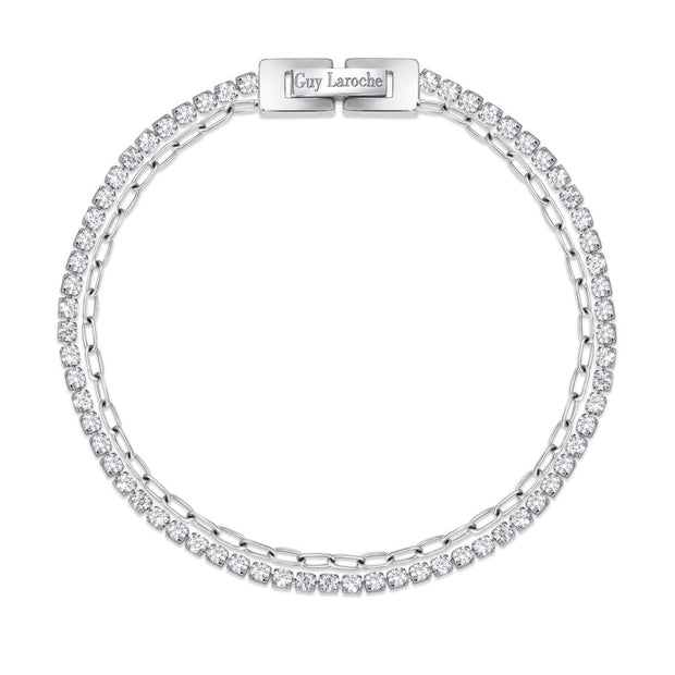 Men Gabin Silver Bracelet