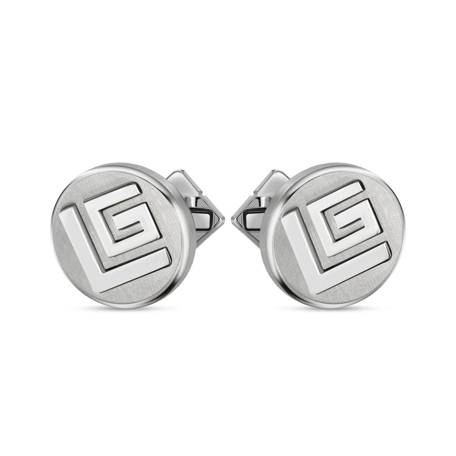 أزرار أكمام ثيبو فضية للرجال