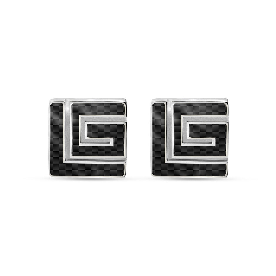 Men Lucien Black Cufflink
