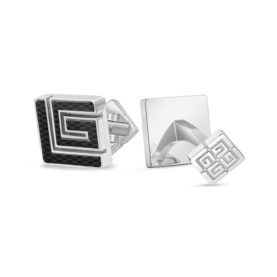 Men Lucien Black Cufflink
