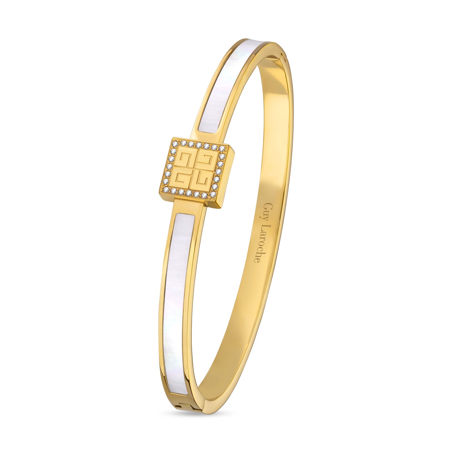 Women Eva Yellow Gold Plated Bangle