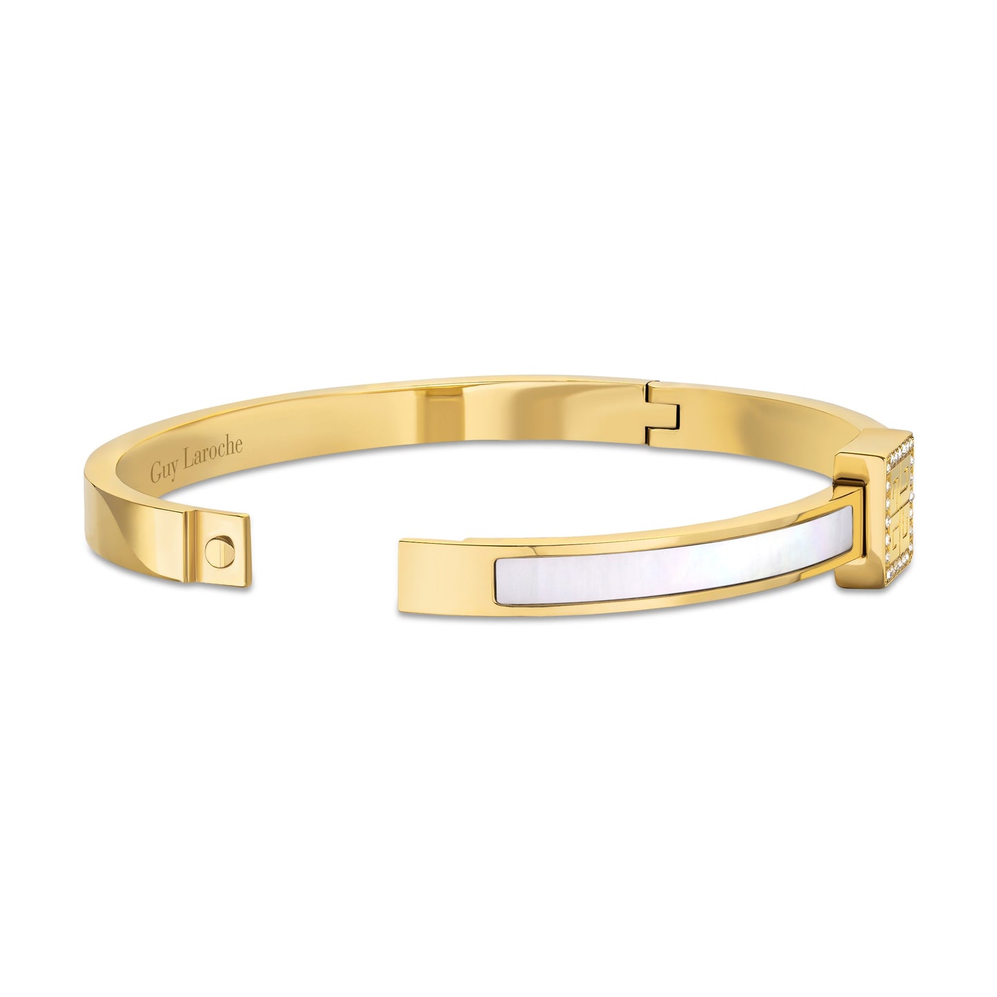 Women Eva Yellow Gold Plated Bangle