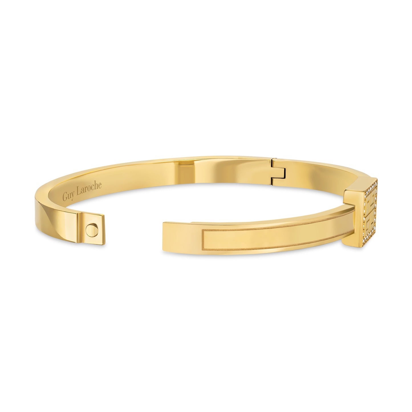 Women Eva Yellow Gold Plated Bangle