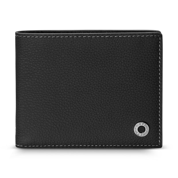 Men Spade Black Wallet