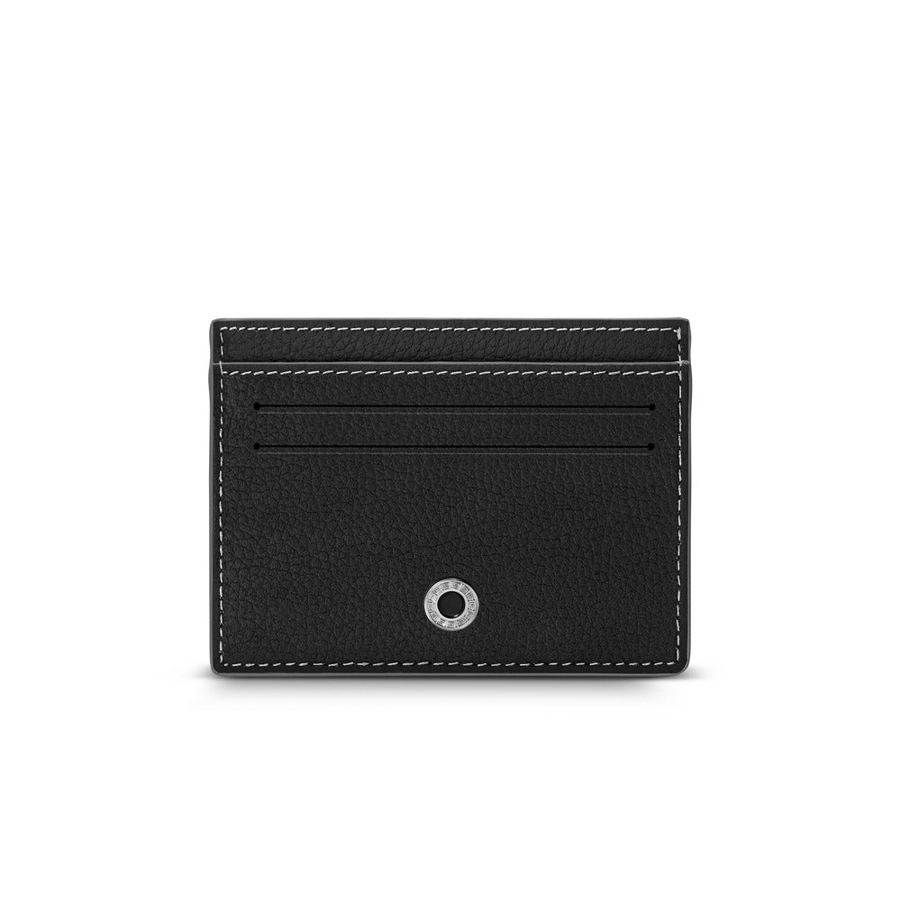Men Spade Black Card Holder