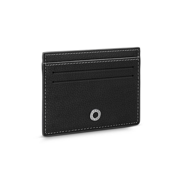 Men Spade Black Card Holder