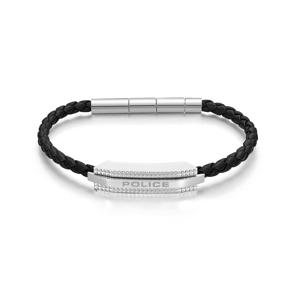 Men Gripcord Silver Bracelet