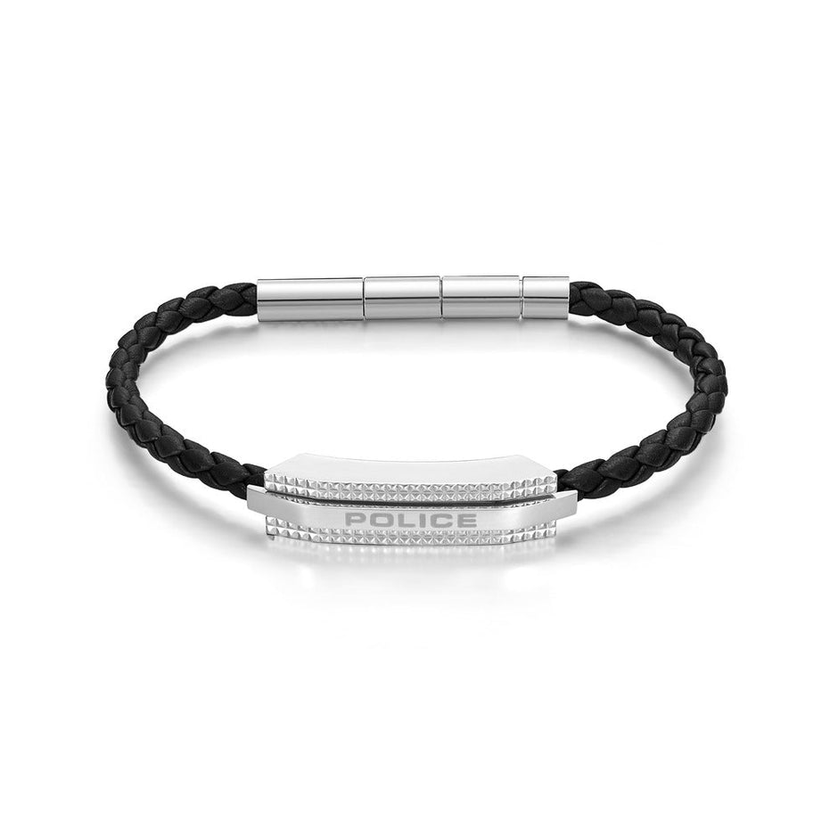 Men Gripcord Silver Bracelet
