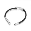 Men Gripcord Silver Bracelet