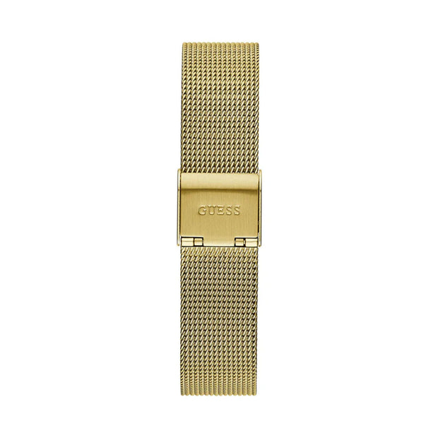 Women Guess Dress Gold Watch