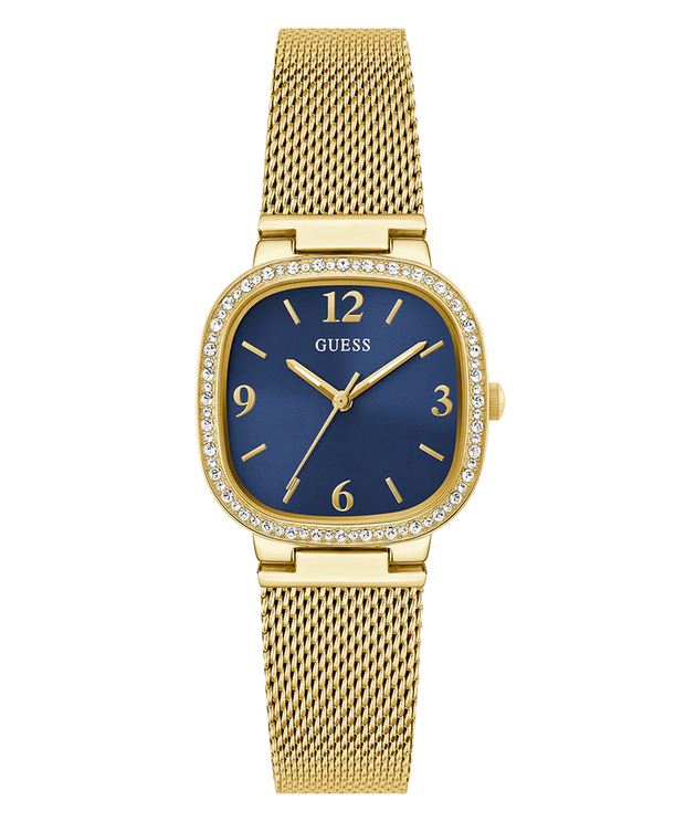 Women Guess Dress Gold Watch