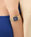 Women Guess Dress Gold Watch