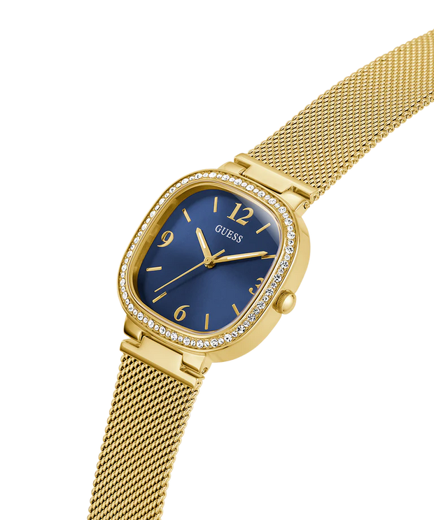 Women Guess Dress Gold Watch