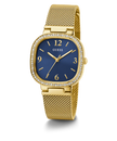 Women Guess Dress Gold Watch