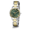 Women Guess Dress Two Tone Watch