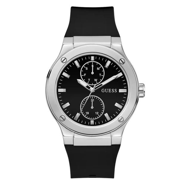 Men Jet Black Watch