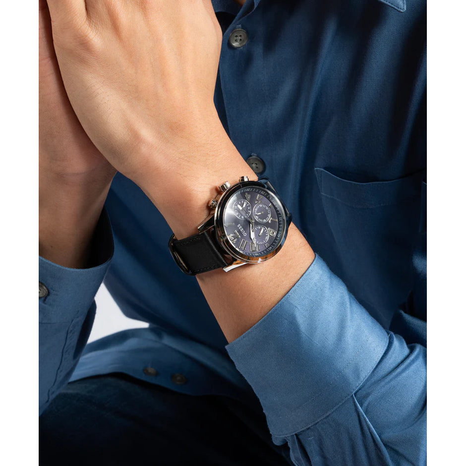 Men Guess Sport Black Watch