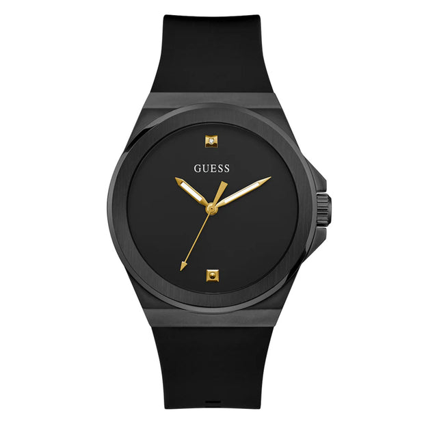 Men Guess Dress Black Watch
