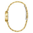 Women Guess Bejeweled Gold Watch
