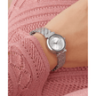 Women Guess Bejeweled Silver Watch