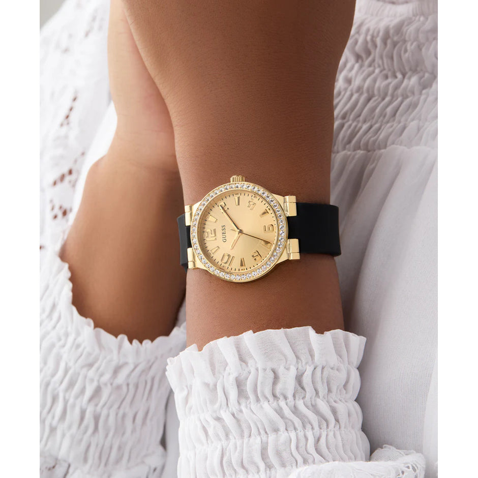 Women Guess Dress Black Watch