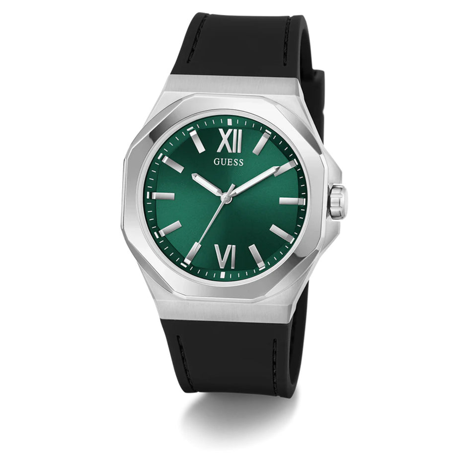 Men Guess Dress Black Watch