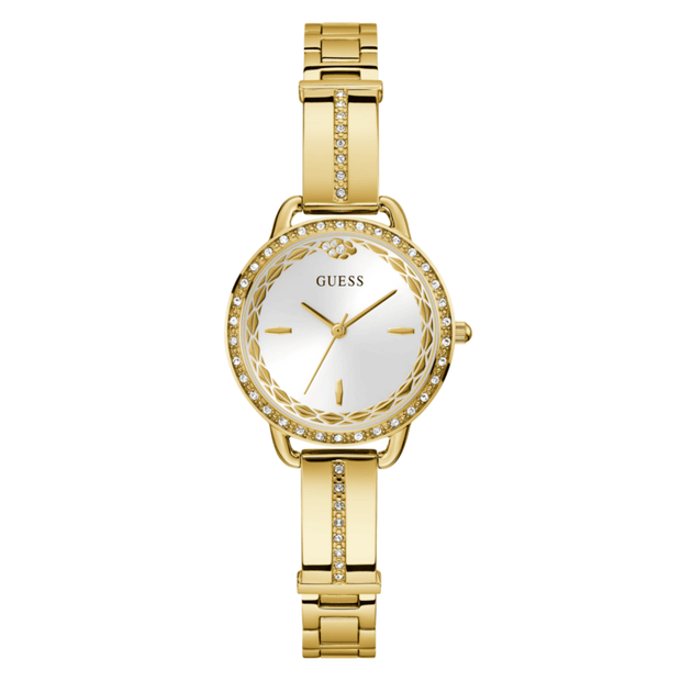 Women Guess Trend Gold Watch