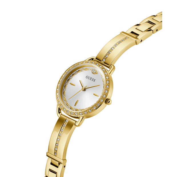 Women Guess Trend Gold Watch