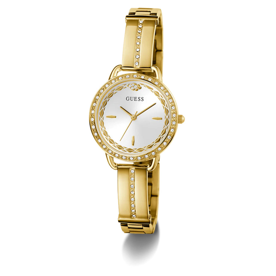 Women Guess Trend Gold Watch