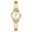 Women Guess Bejeweled Gold Watch