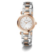 Women Guess Bejeweled Two Tone Watch