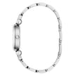 Women Guess Bejeweled Silver Watch