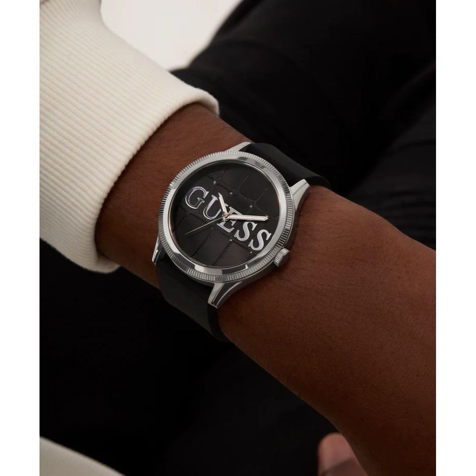 Men Guess Trend Black Watch