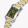 Men Guess Dress Two Tone Watch