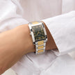 Men Guess Dress Two Tone Watch