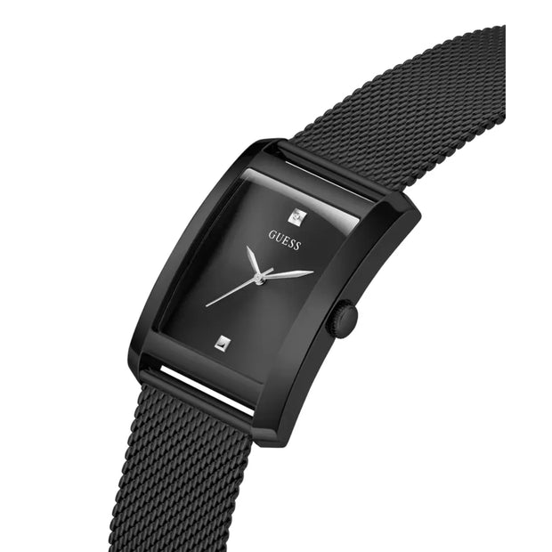 Men Guess Dress Black Watch