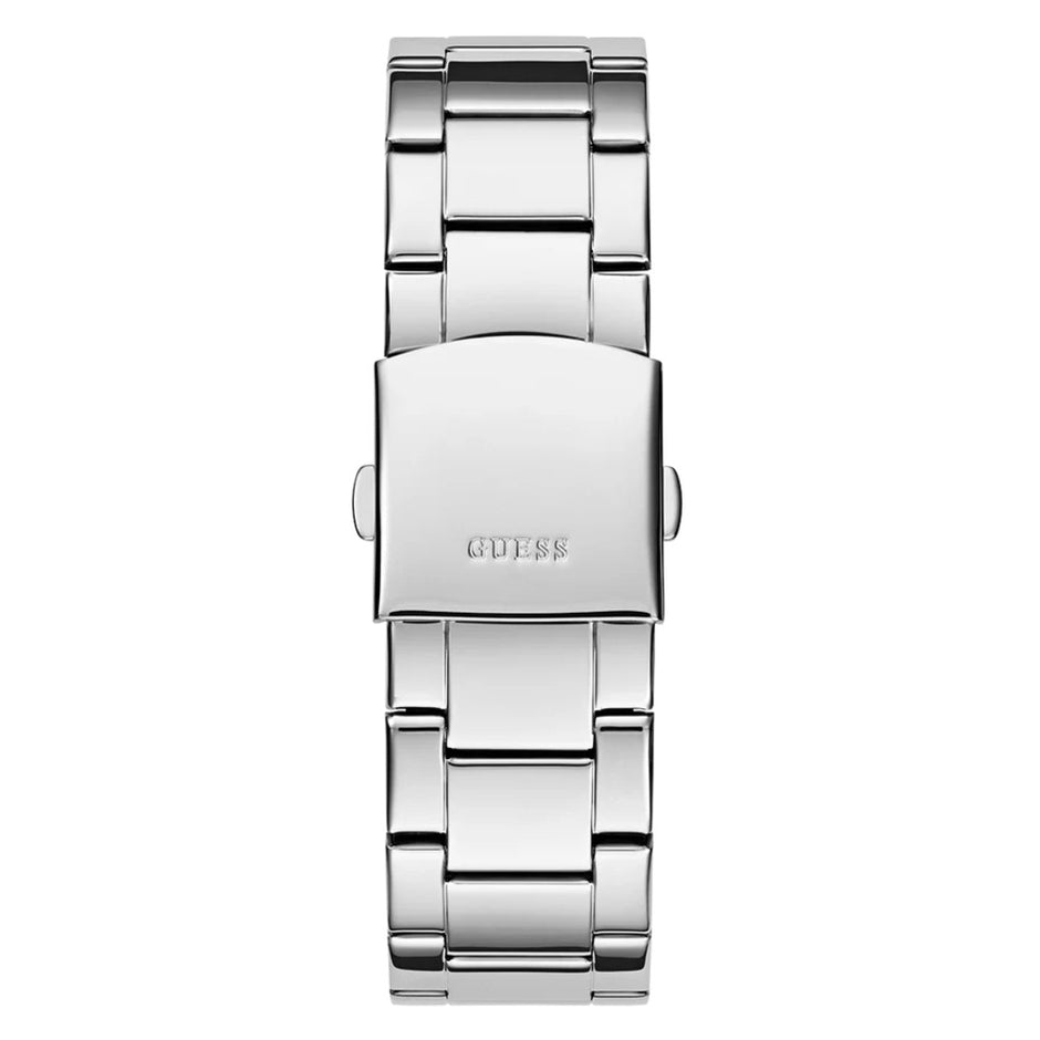 Men Guess Dress Silver Watch