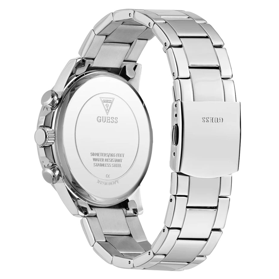 Men Guess Dress Silver Watch