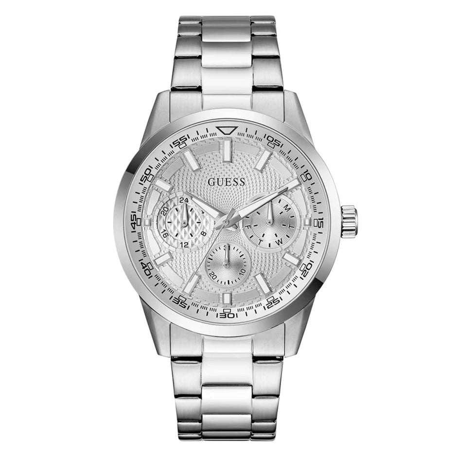 Men Trey Silver Watch