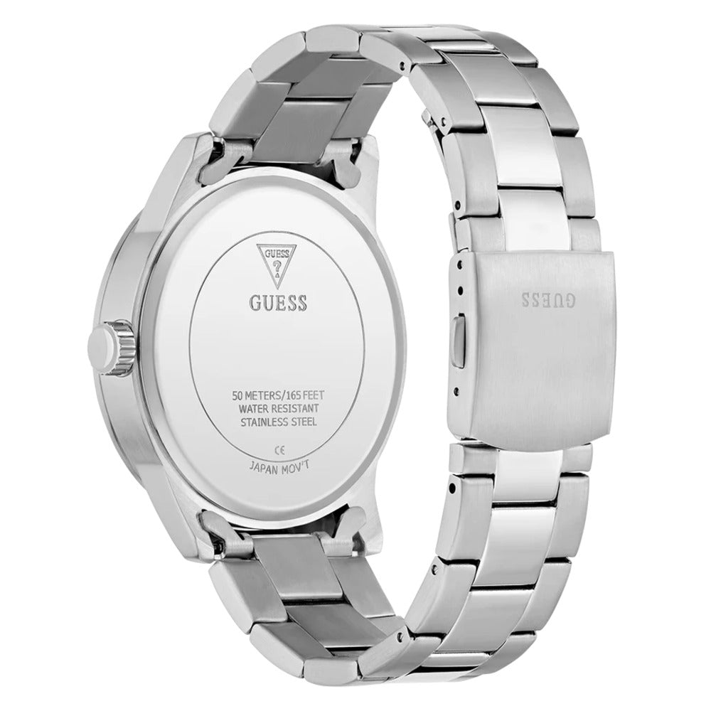 Men Trey Silver Watch