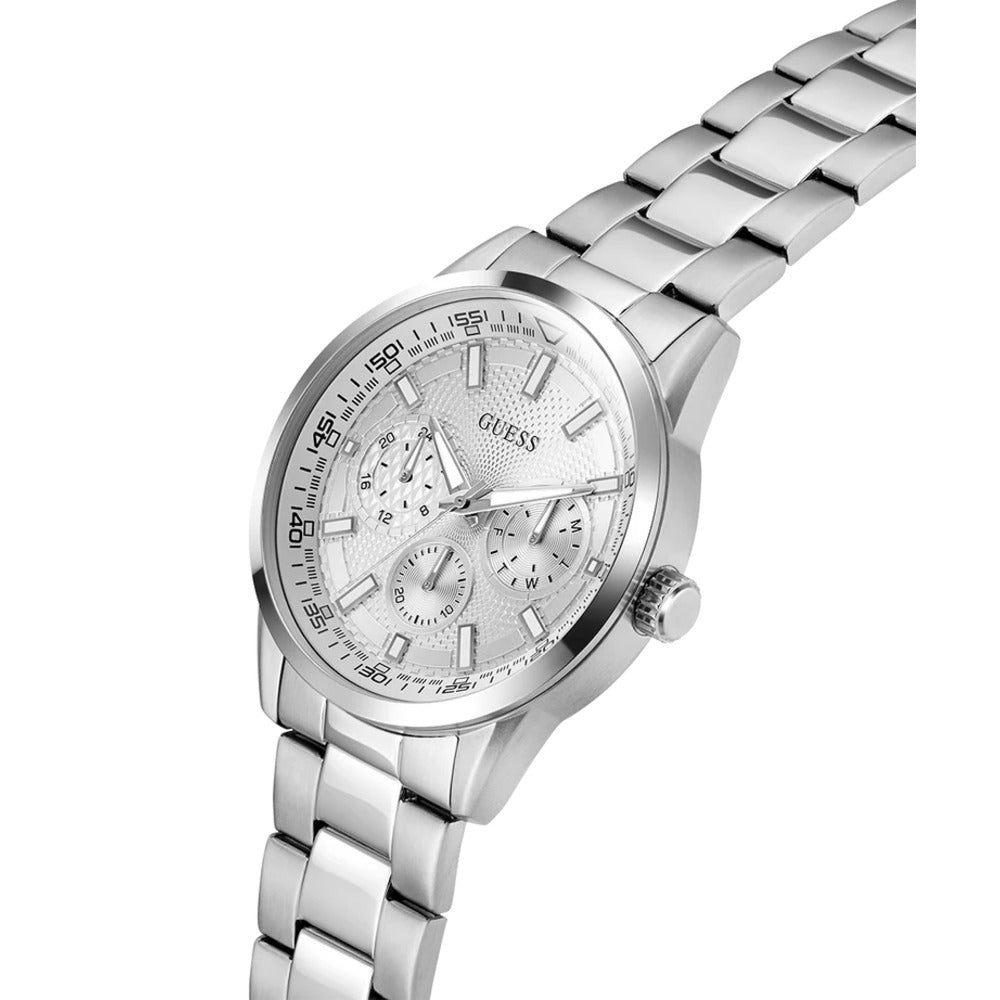 Men Trey Silver Watch