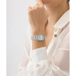Women Bonnet Silver Watch