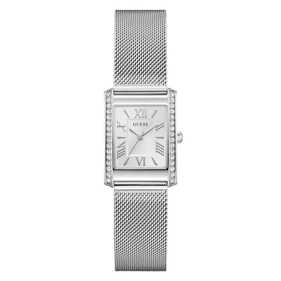 Women Bonnet Silver Watch