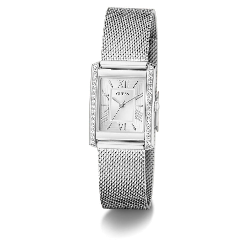 Women Bonnet Silver Watch